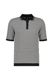 Strickpoloshirt CIFLAVIEN aus Baumwollmix