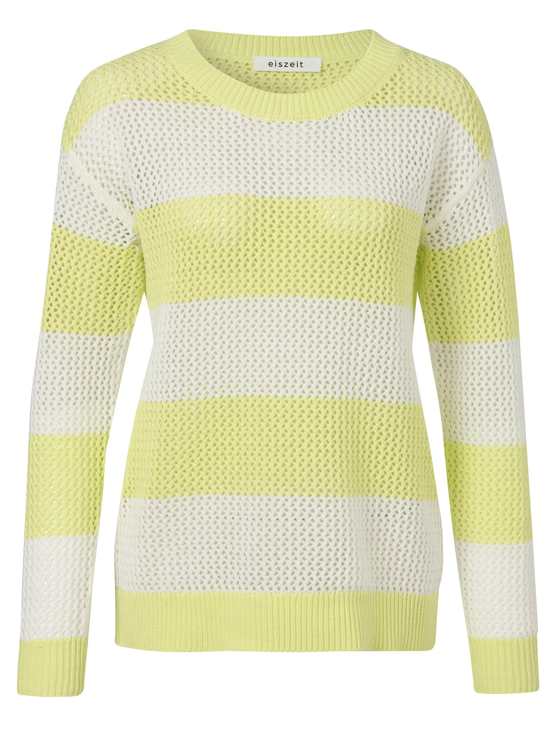 Strickpullover aus Baumwollmix