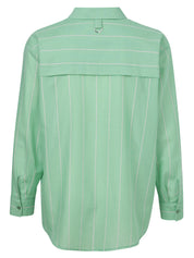 Bluse gestreift aus Baumwolle
