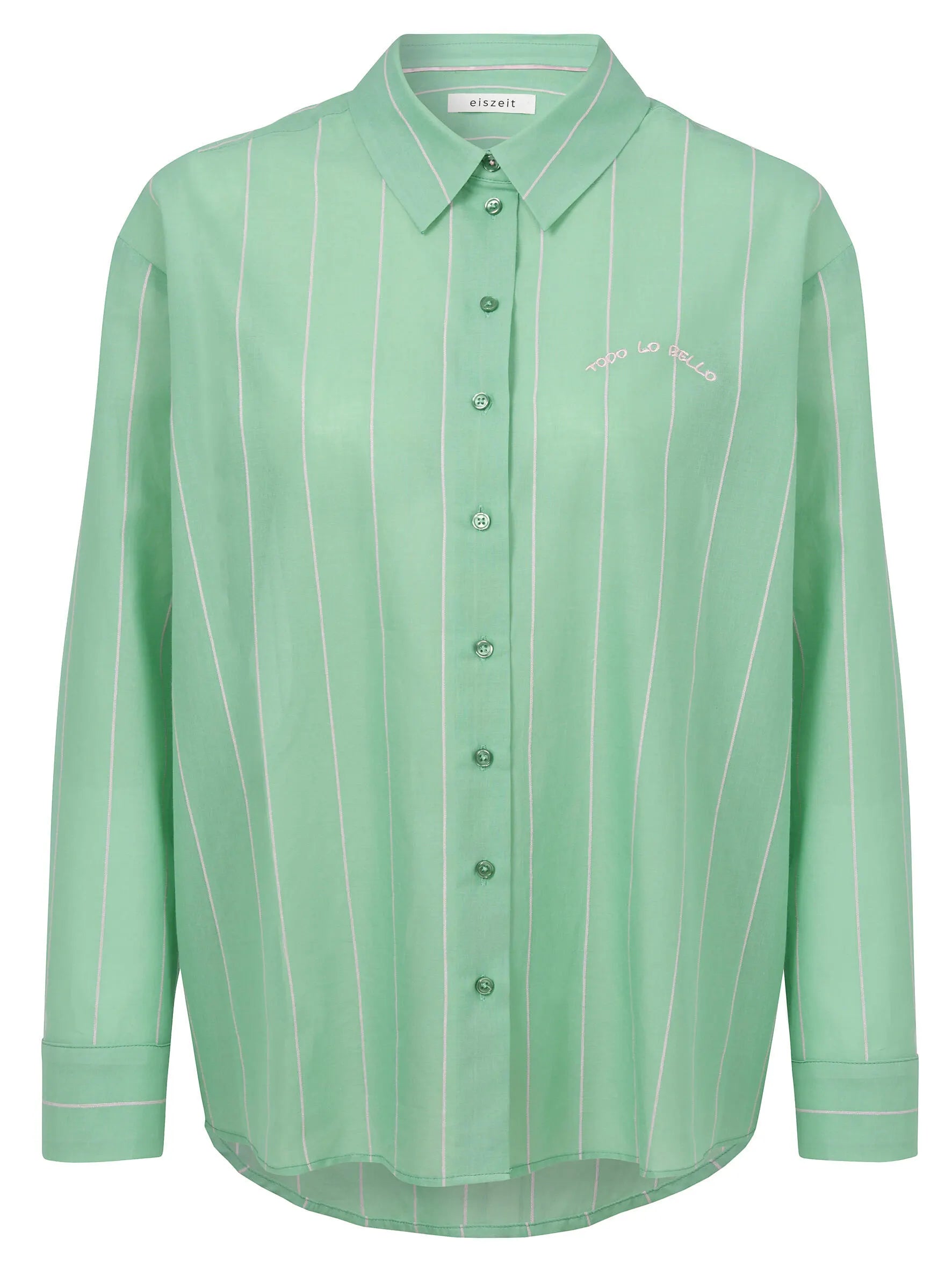Bluse gestreift aus Baumwolle