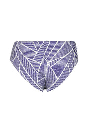 Bikini-Slip gemustert