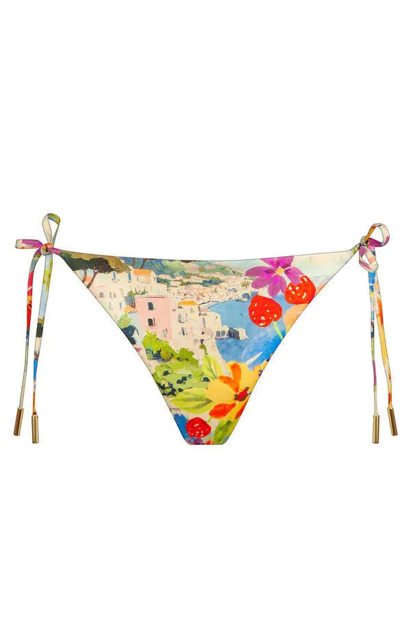 Bikini-Slip gemustert