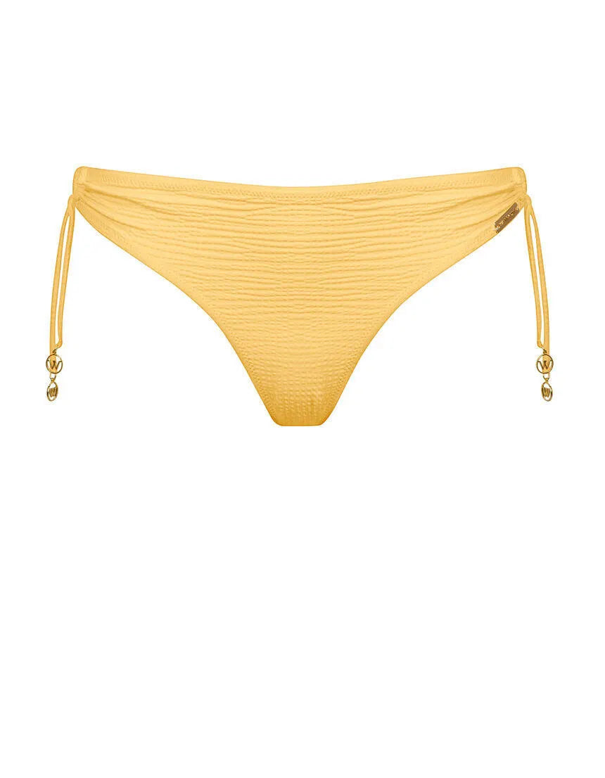 Bikini-Slip mit Raffung