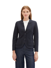 Blazer mit aufgesetzten Taschen
