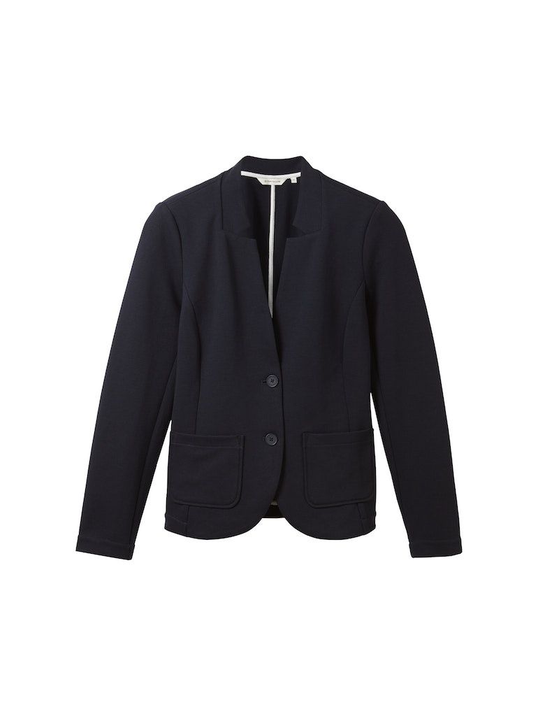 Blazer mit aufgesetzten Taschen