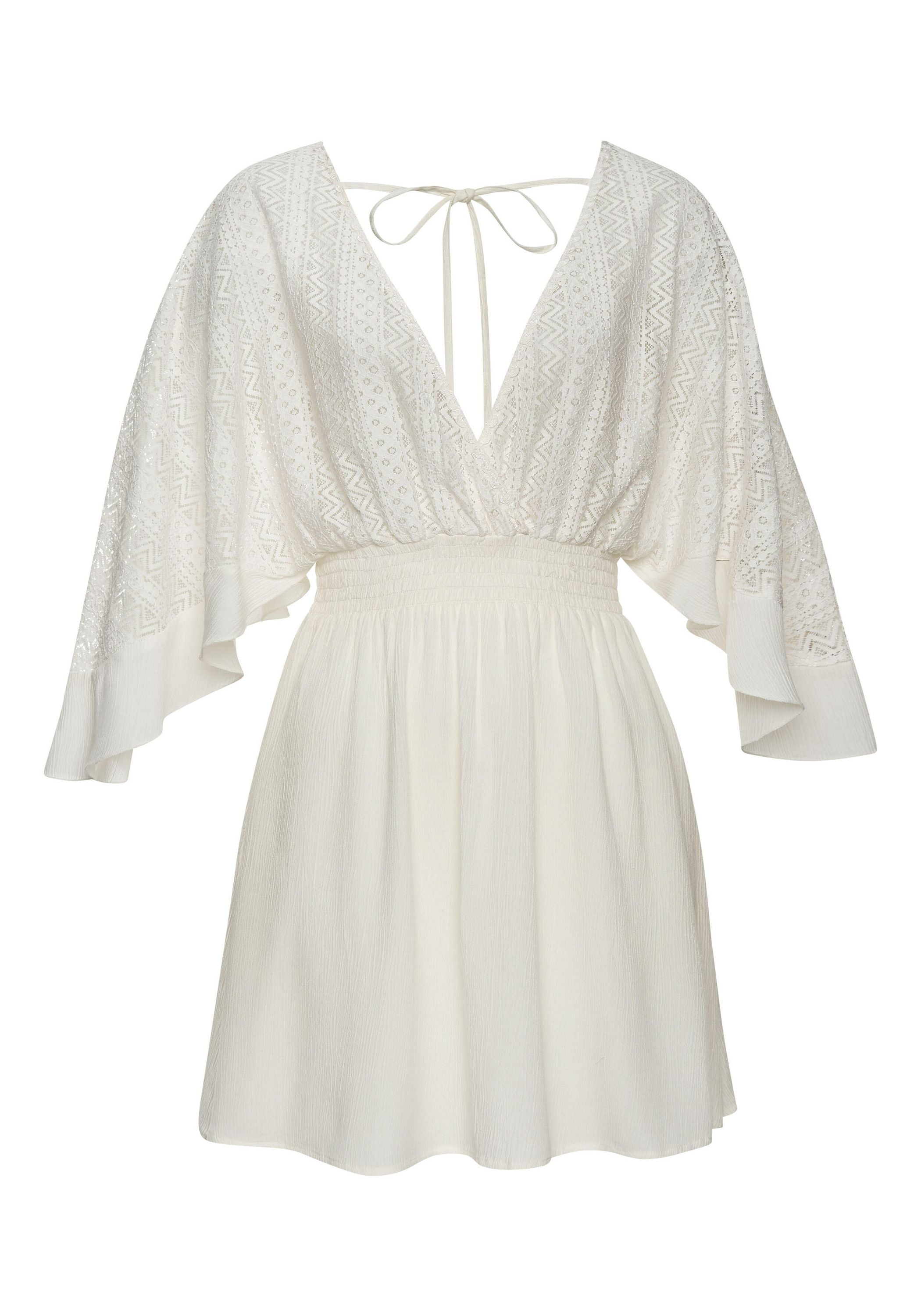 Strandkleid Mini aus Viskose