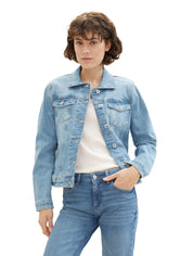 Jeansjacke aus recycelter Baumwolle