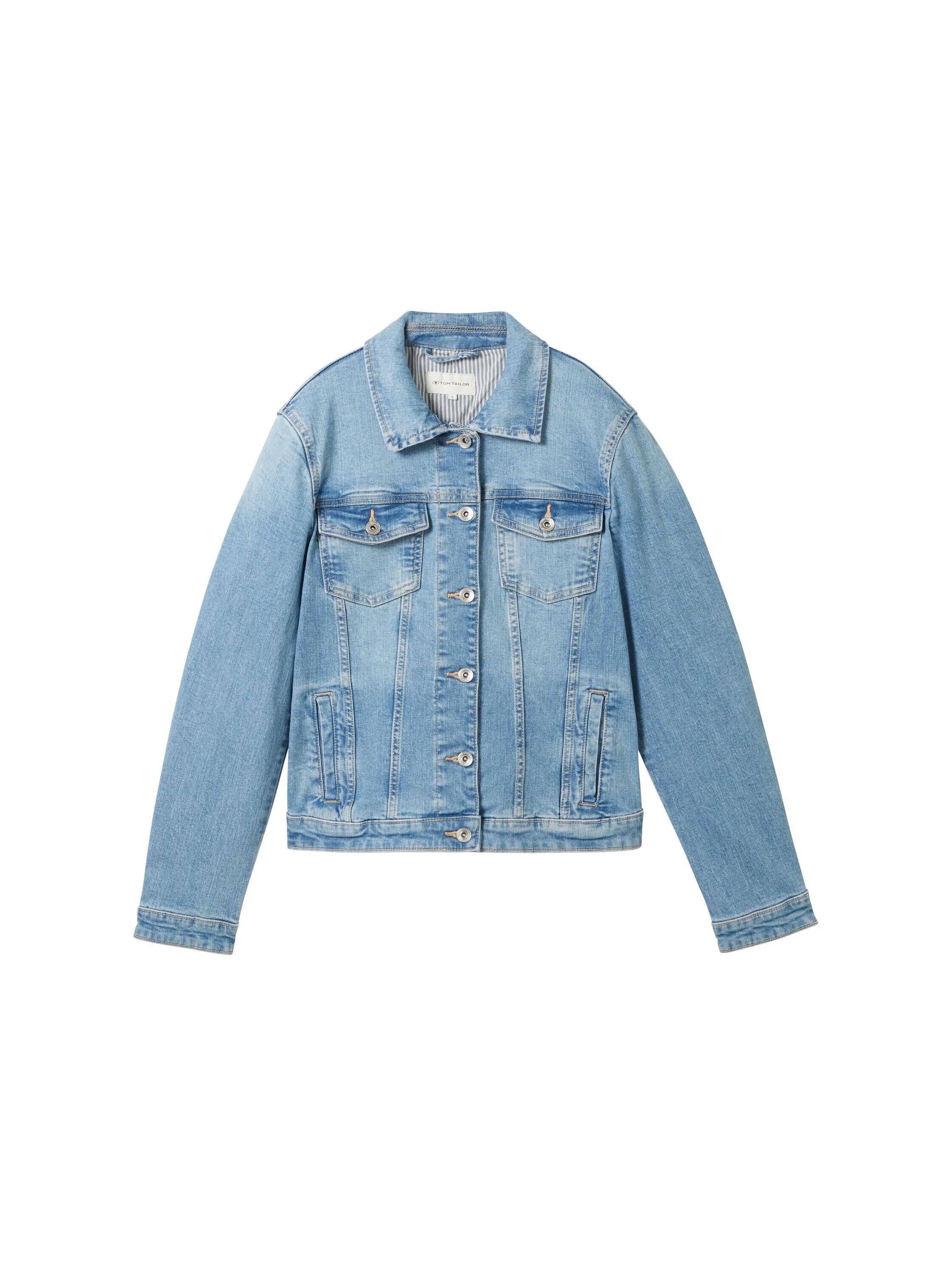 Jeansjacke aus recycelter Baumwolle