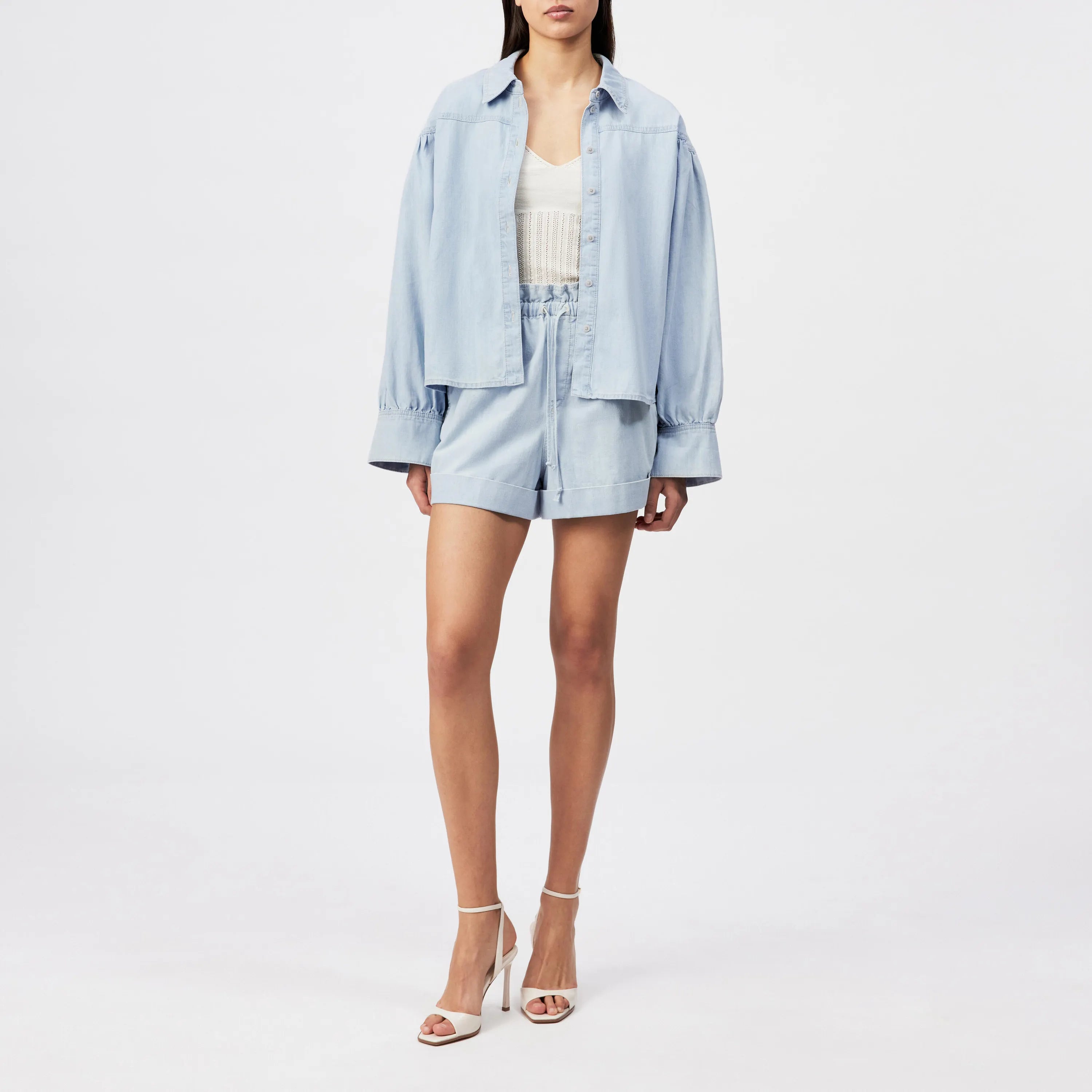 Bluse SELENI aus Baumwolle