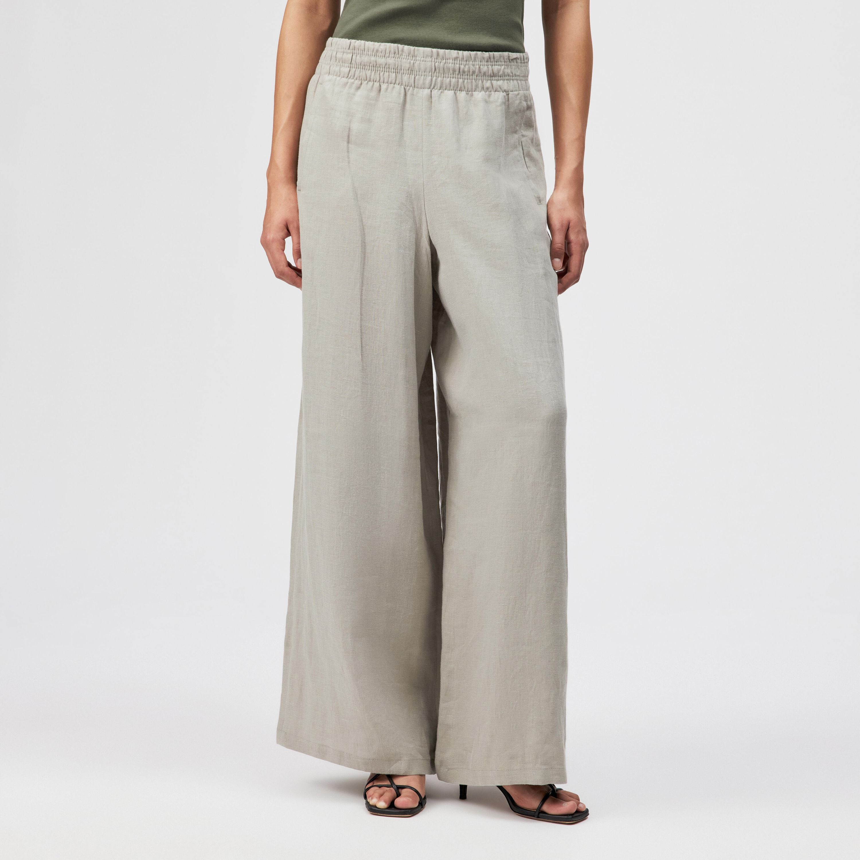 Leinenhose CEILING Wide Leg