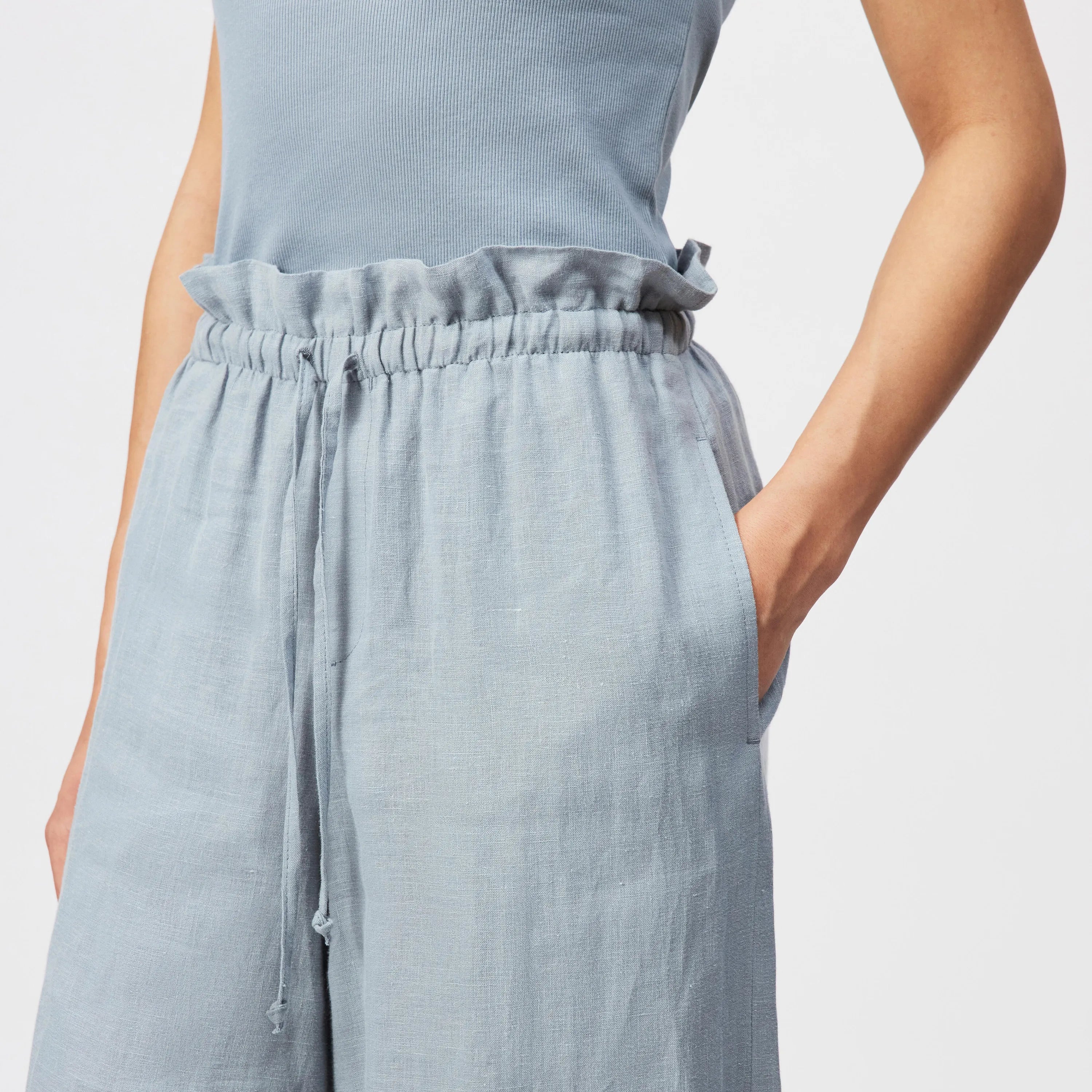 Leinenhose DWINDLE Wide Leg