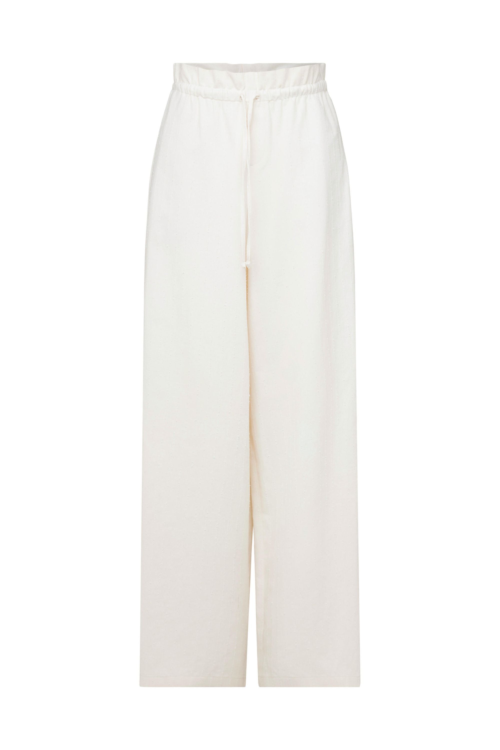 Hose Relaxed Fit aus Baumwollmix