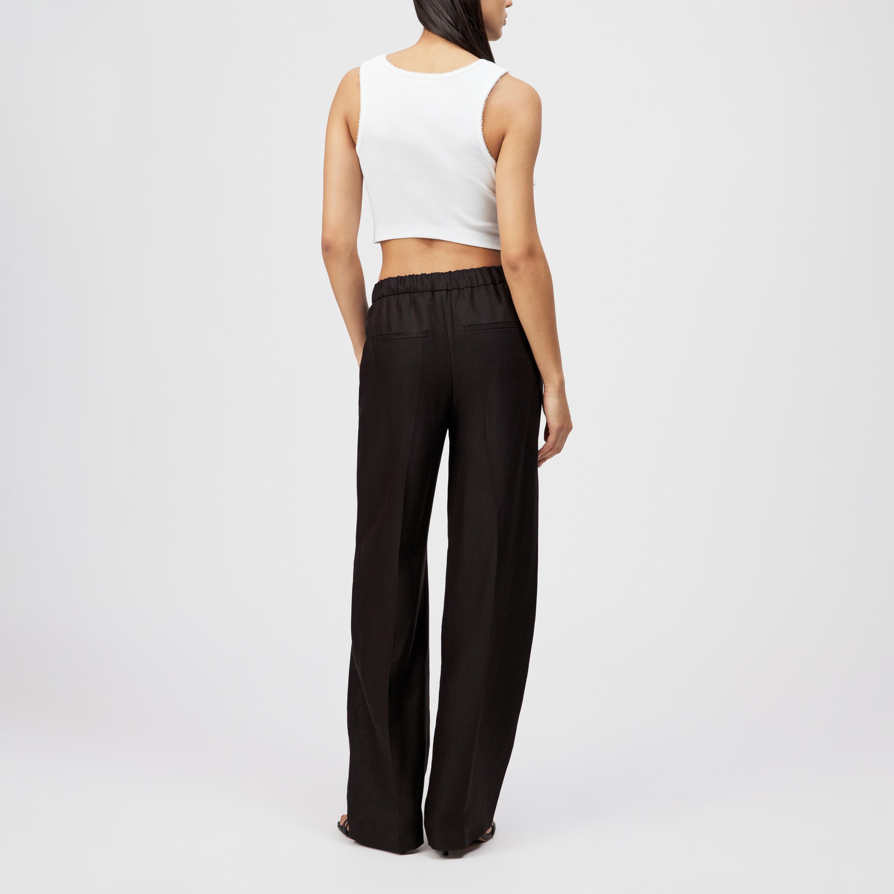 Leinenhose CONSIDER Wide Leg