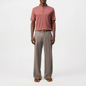 Poloshirt aus Lyocell