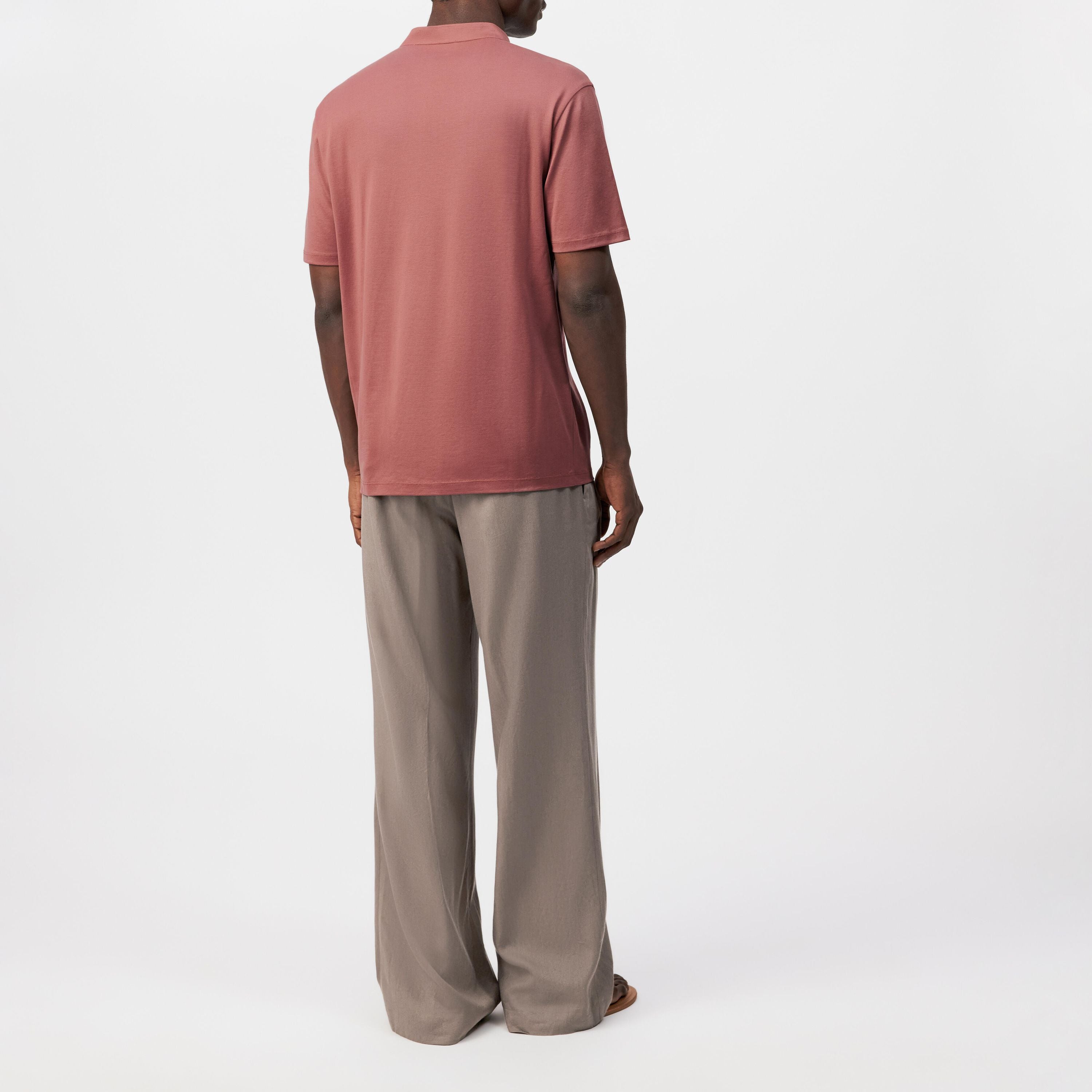 Poloshirt aus Lyocell