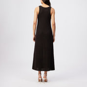 Strickkleid Maxi aus Baumwolle