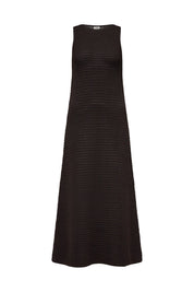 Strickkleid Maxi aus Baumwolle