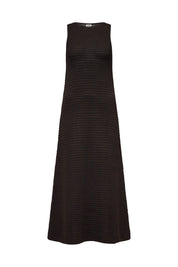 Strickkleid Maxi aus Baumwolle