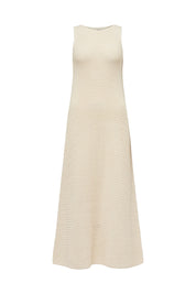Strickkleid Maxi aus Baumwolle