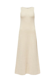 Strickkleid Maxi aus Baumwolle