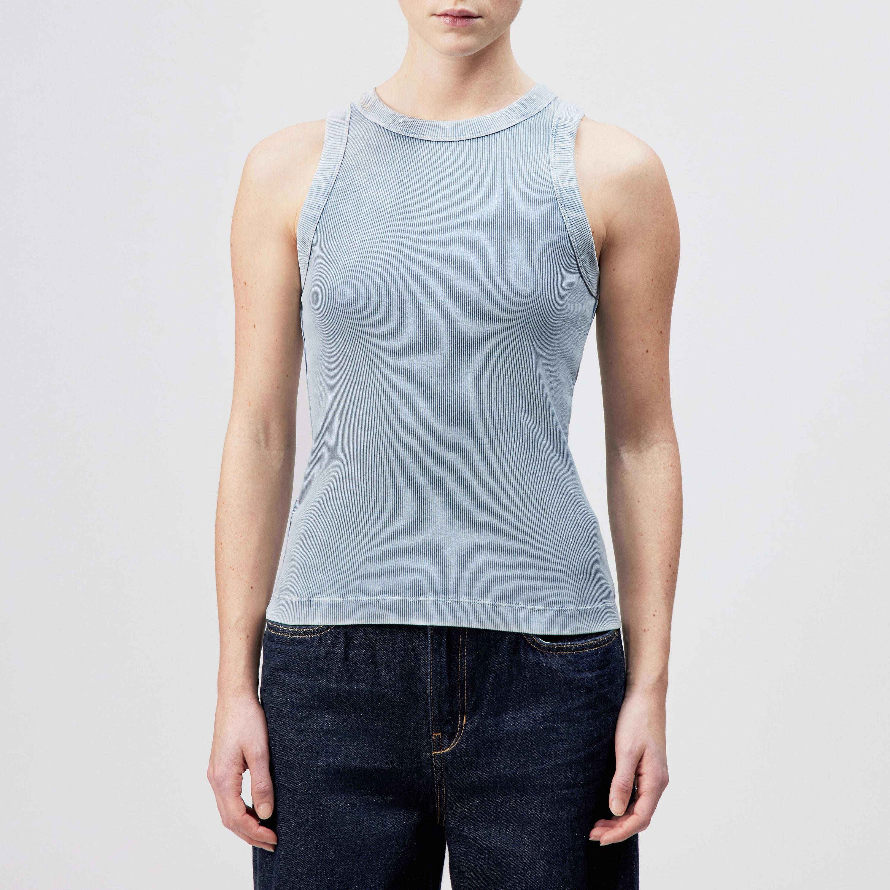 Tank-Top OLINA aus Rippstrick