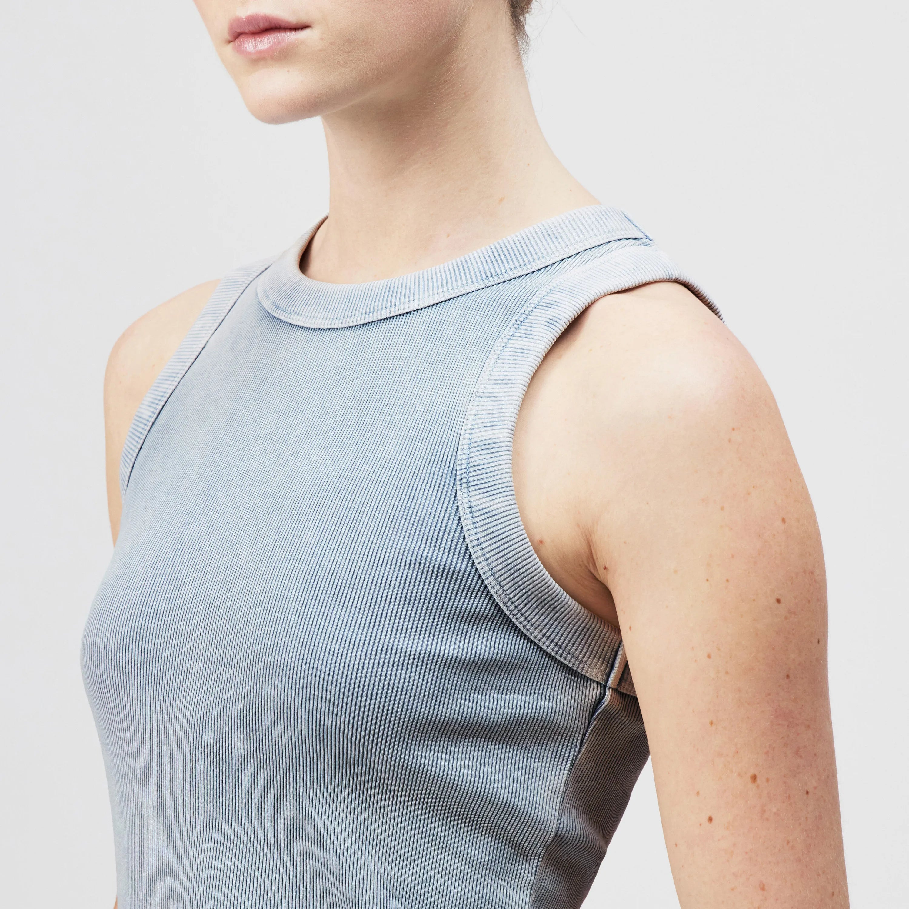 Tank-Top OLINA aus Rippstrick