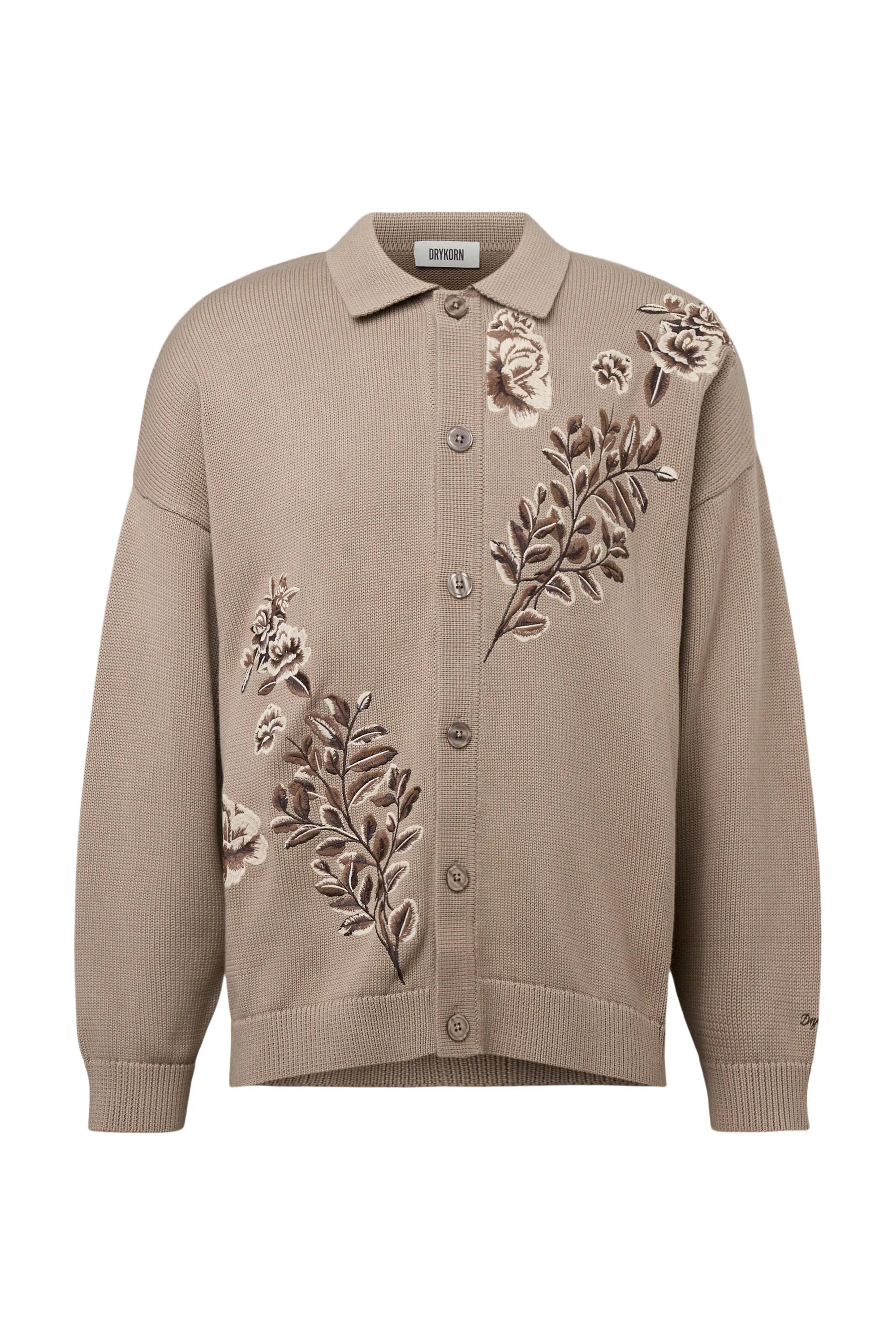 Strickjacke GILOO aus Baumwolle