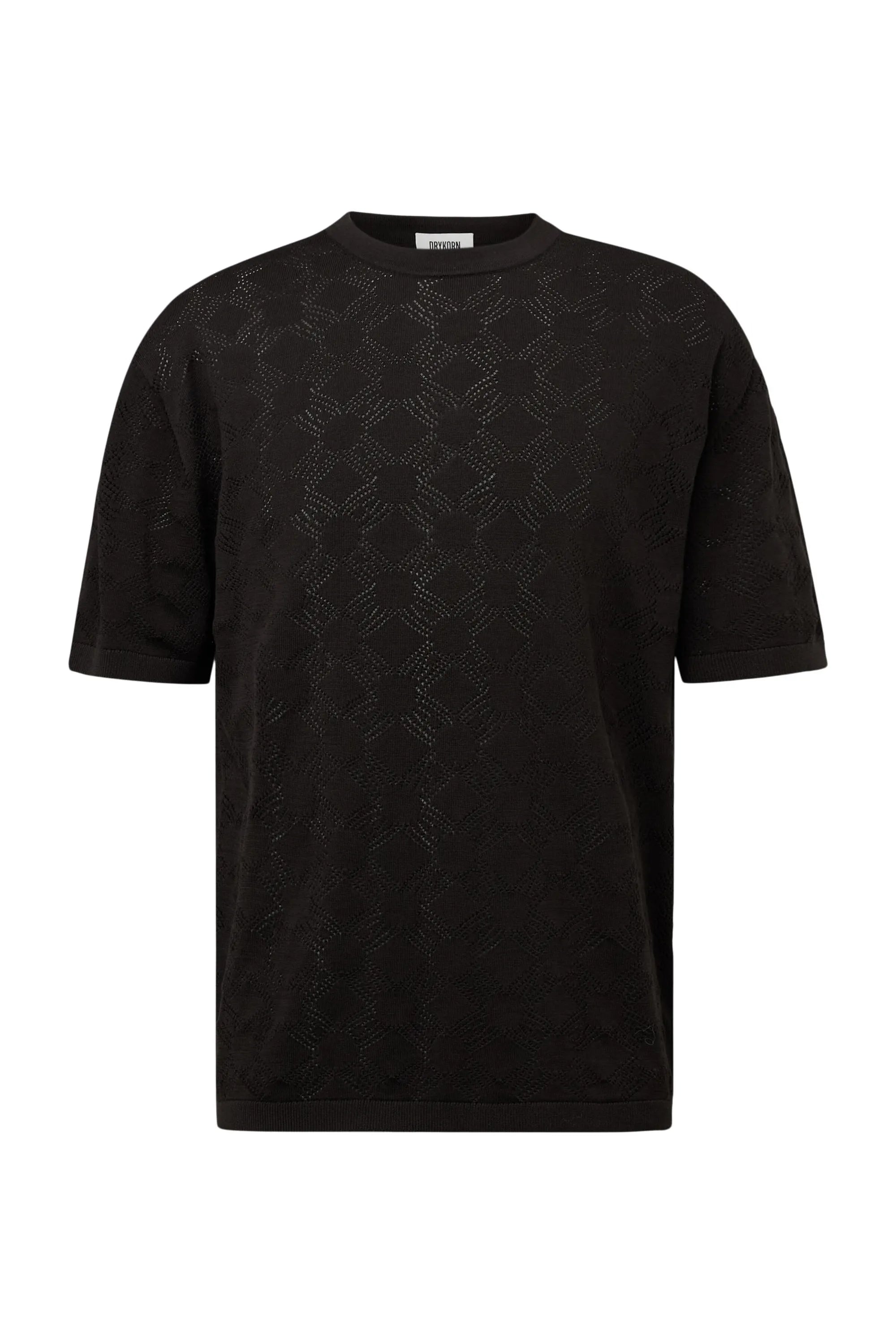 Strick-T-Shirt DERICO aus Baumwolle