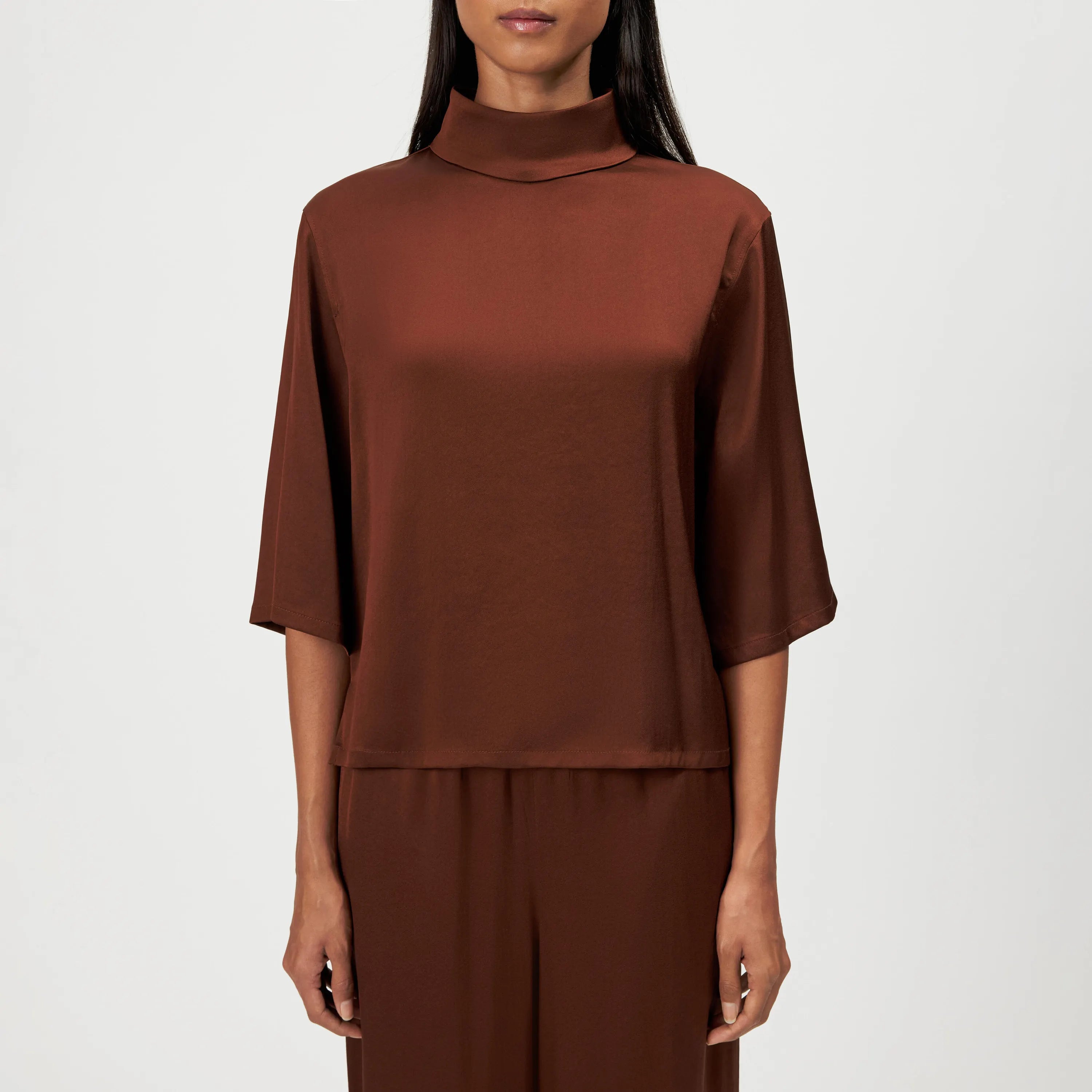 Satinshirt ALETIA