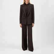 Marlenehose mit Bunfalten
