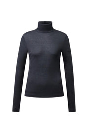 Langarmshirt mit Rollkragen