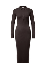Strickkleid Midi Slim Fit