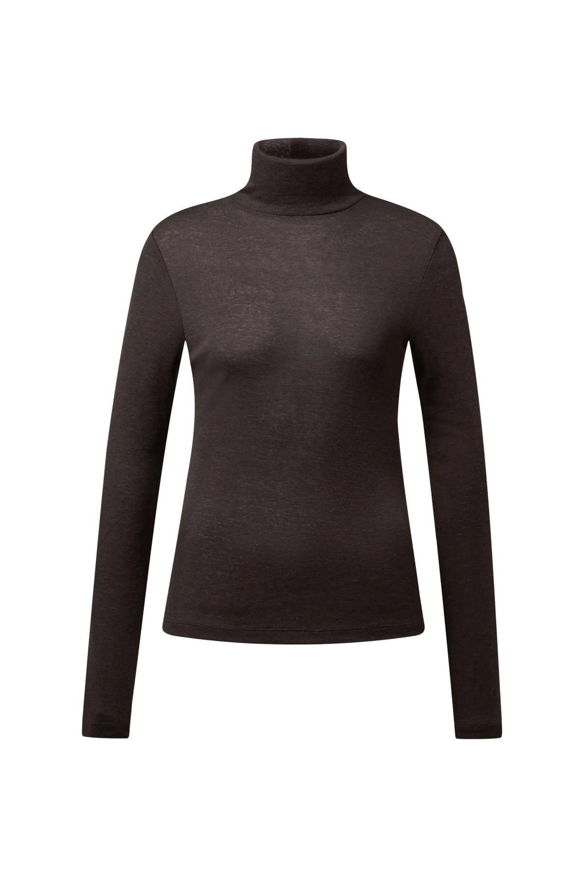 Langarmshirt mit Rollkragen
