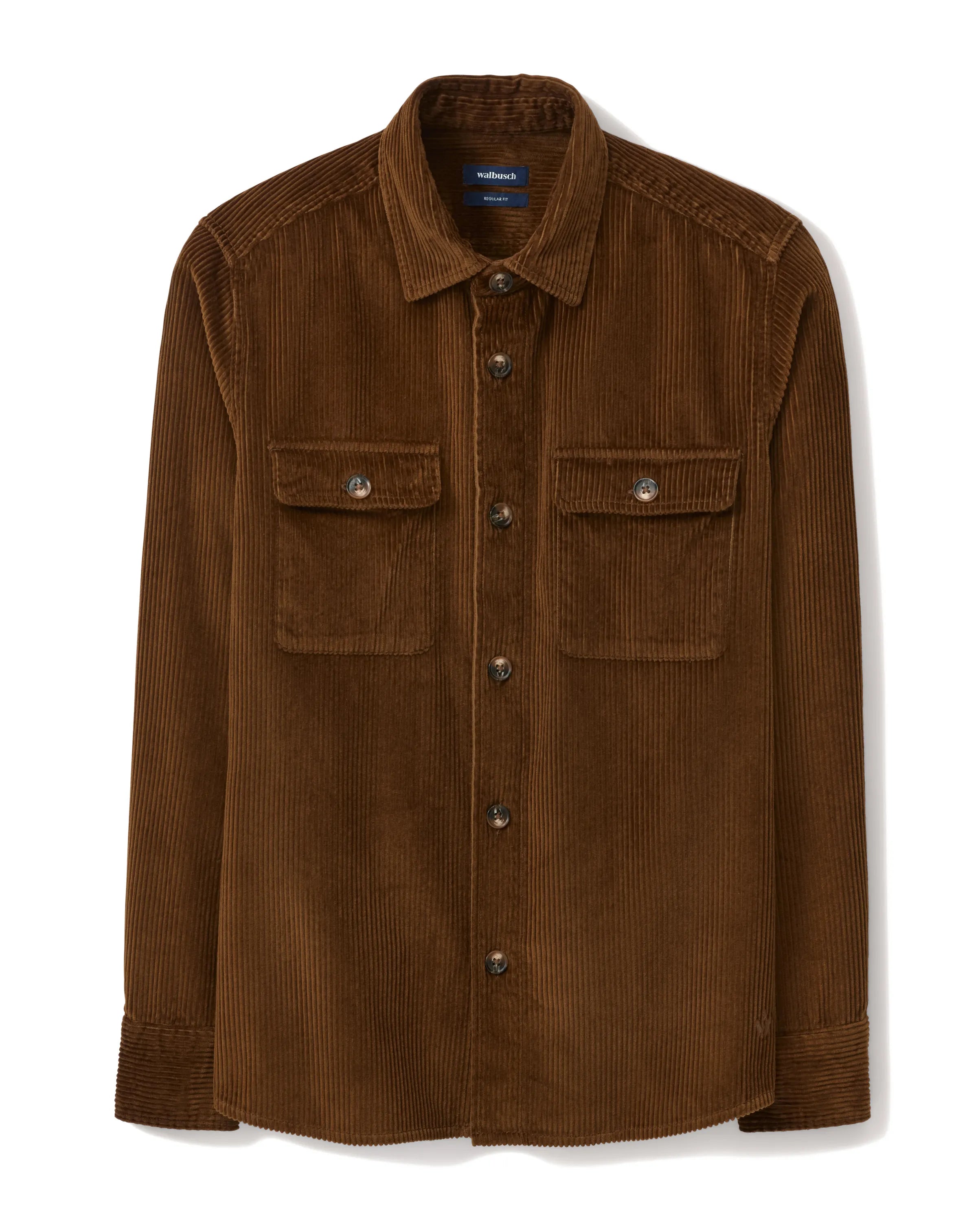 Cord-Overshirt aus Baumwolle