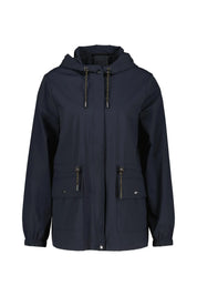 Windbreaker-Jacke mit Kapuze