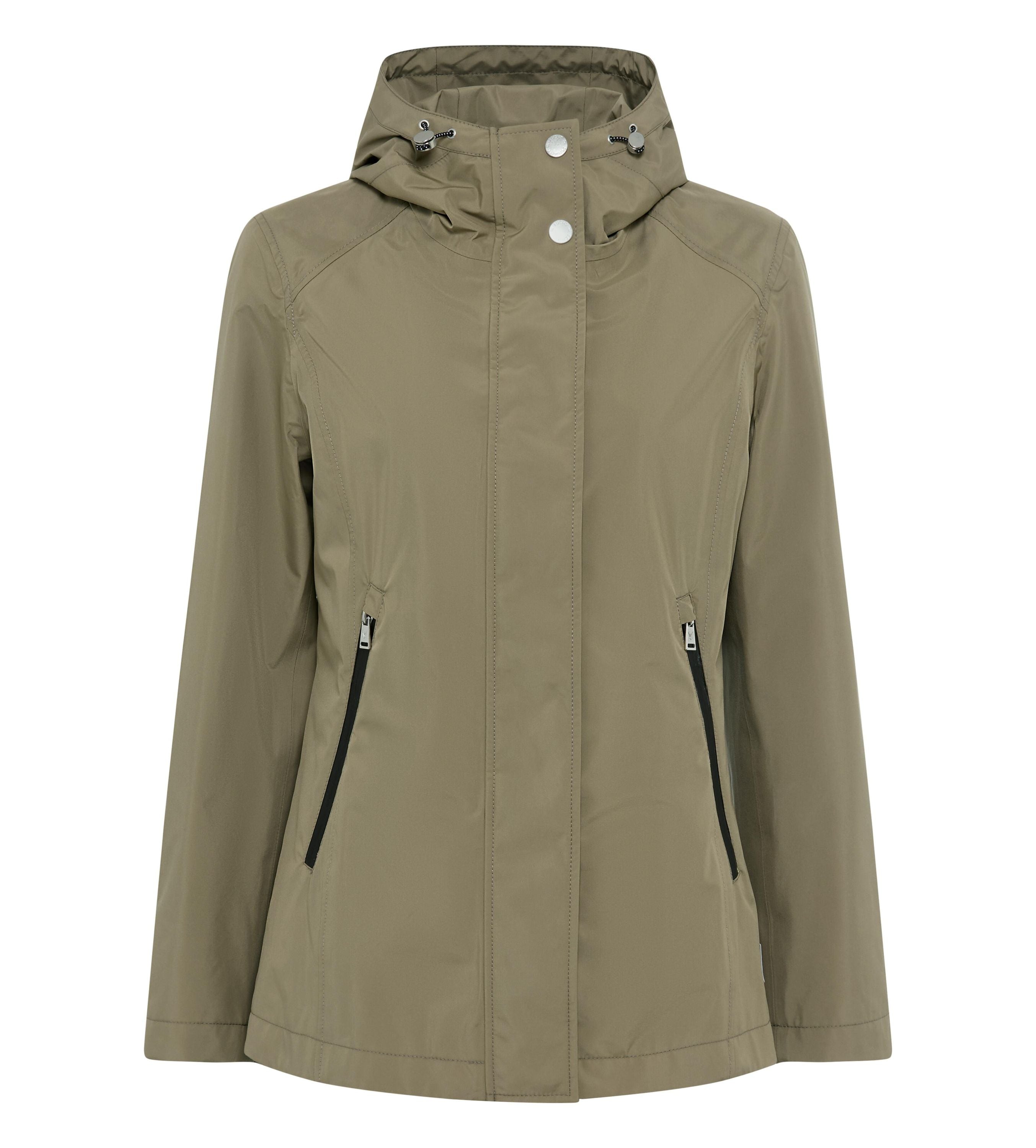 Regenjacke mit Kapuze
