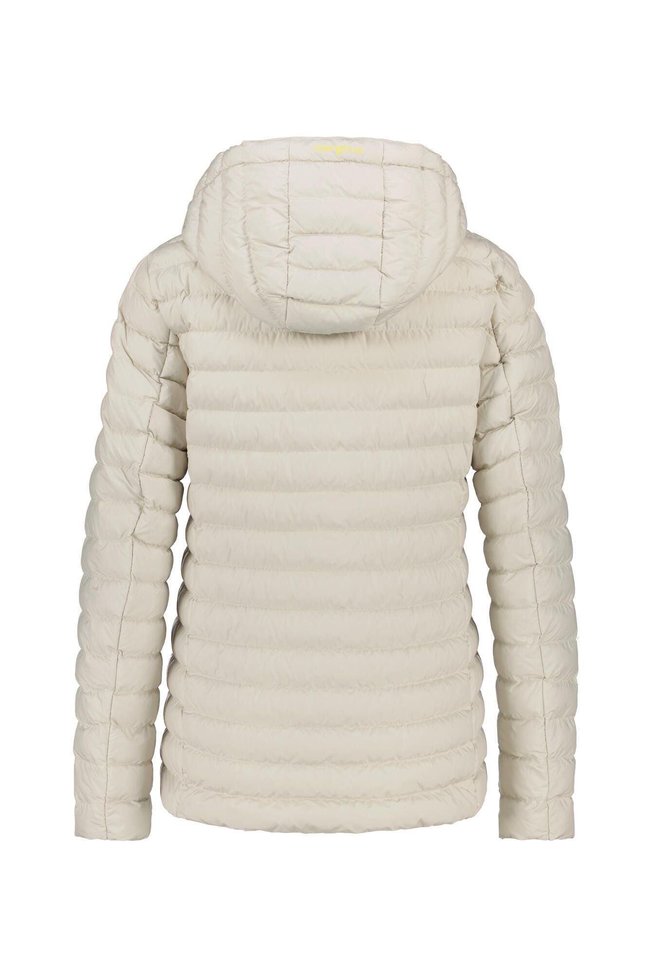 Steppjacke mit abnehmbarer Kapuze