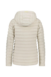 Steppjacke mit abnehmbarer Kapuze
