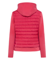 Hybrid-Steppjacke mit Kapuze