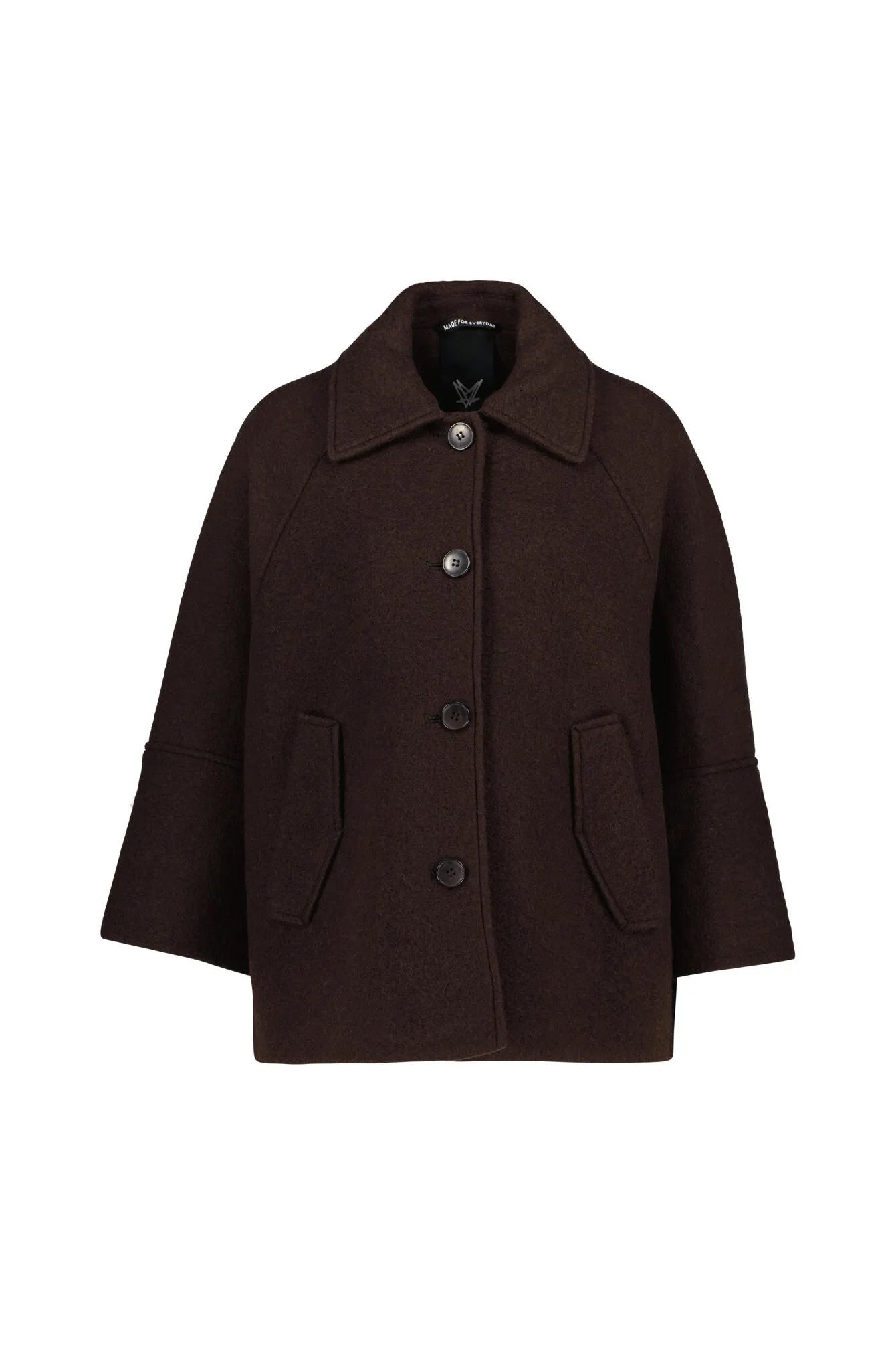 Wolljacke PARMA mit aufliegendem Kragen