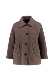 Wolljacke PARMA mit aufliegendem Kragen