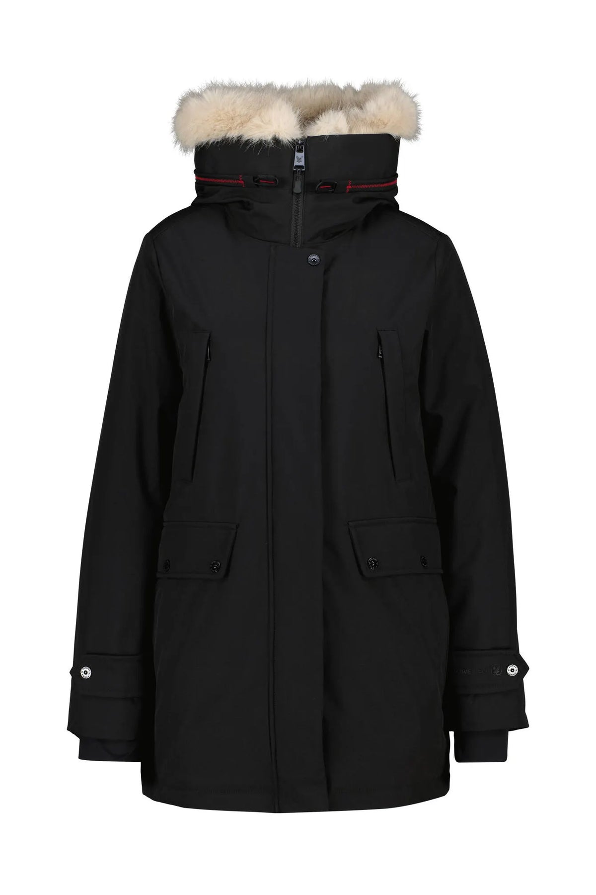 Winterjacke mit Kapuze