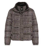 Steppjacke mit Stehkragen