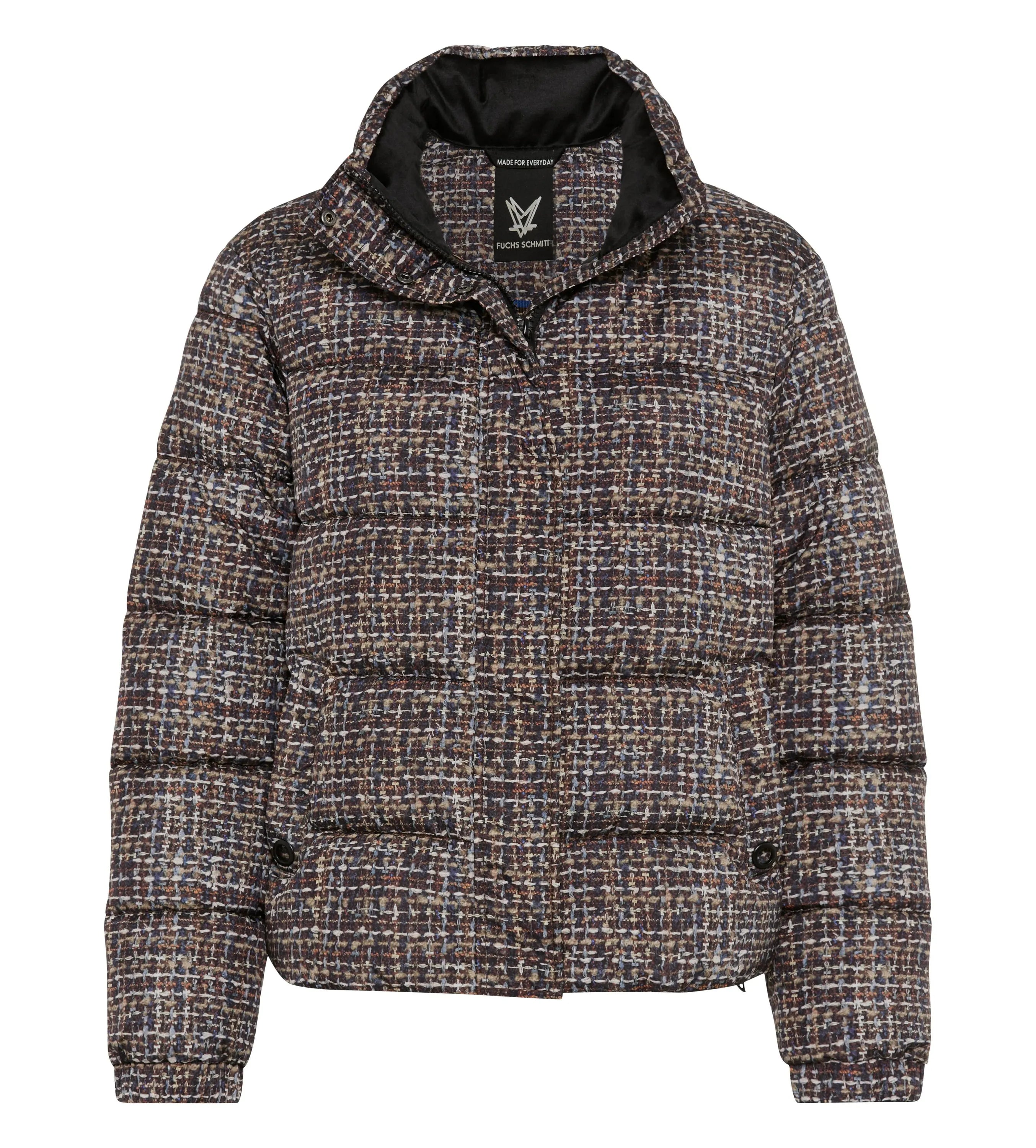 Steppjacke mit Stehkragen