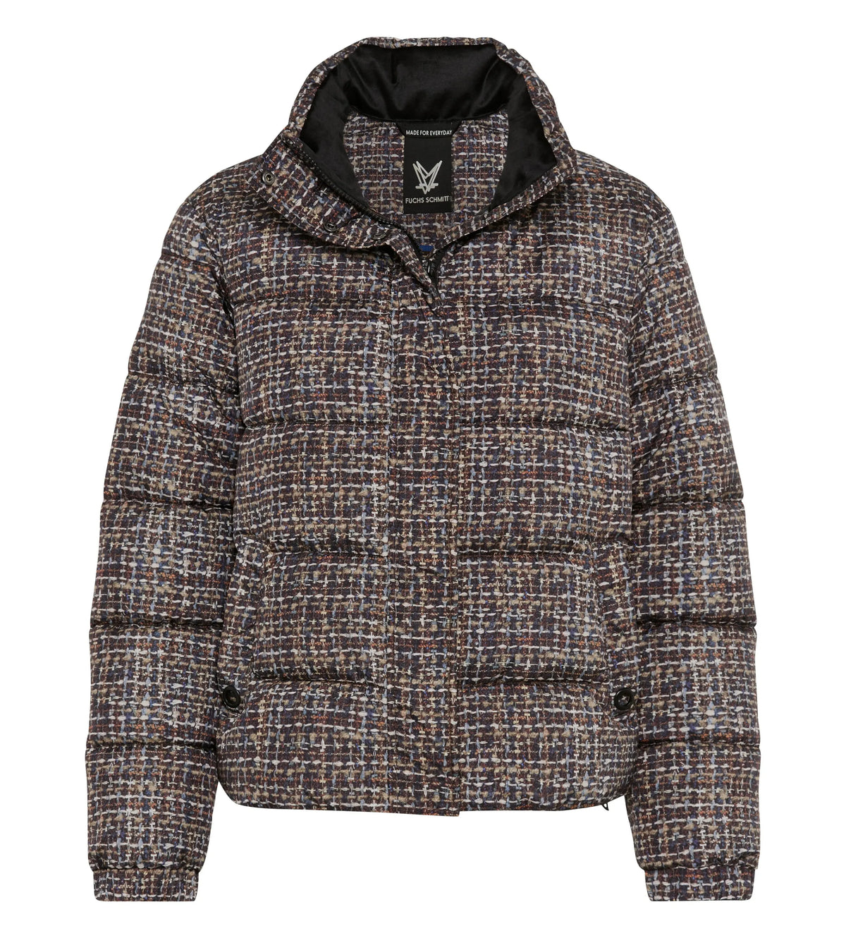 Steppjacke mit Stehkragen
