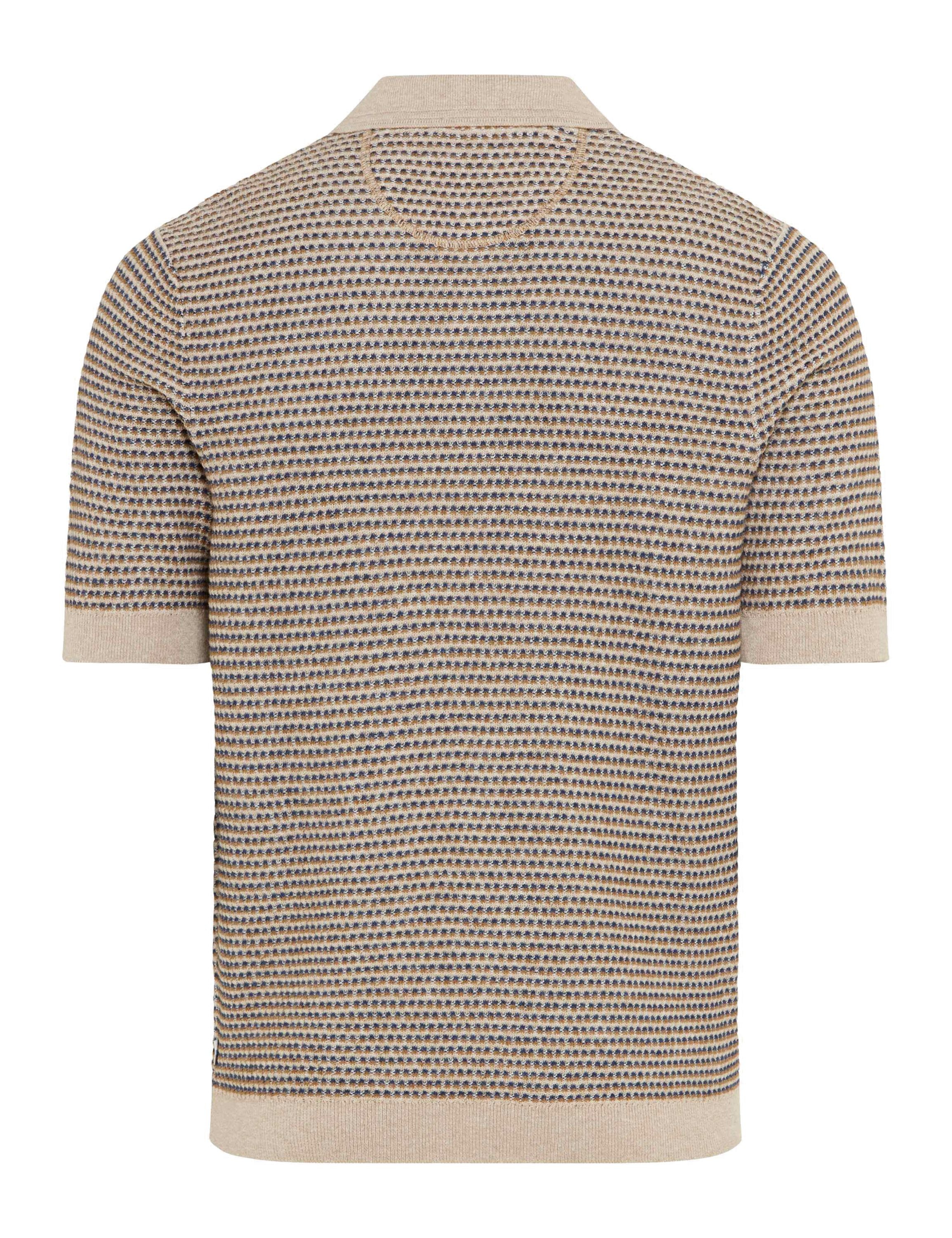 Strickpoloshirt PASCAL aus Baumwollmix