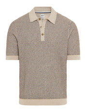 Strickpoloshirt PASCAL aus Baumwollmix