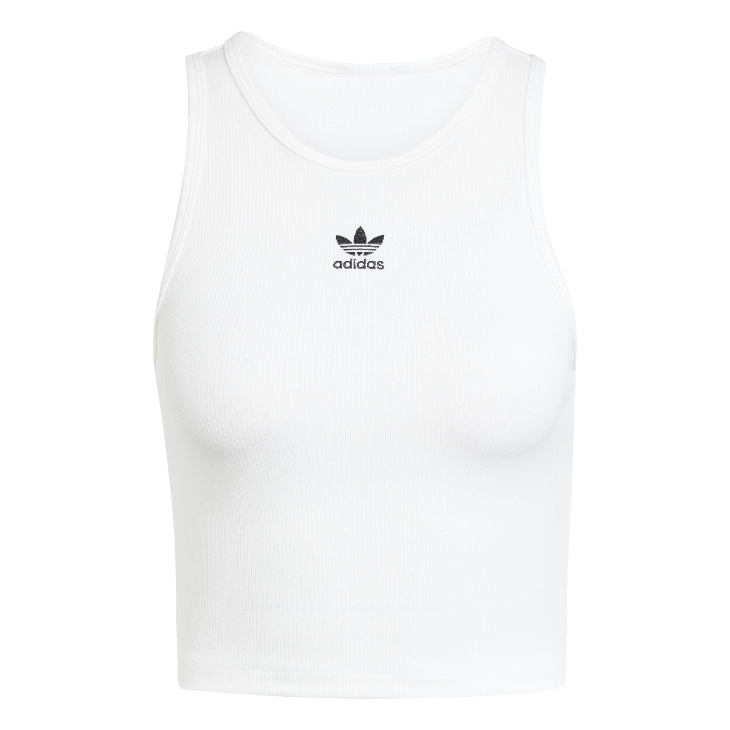 Crop-Top gerippt