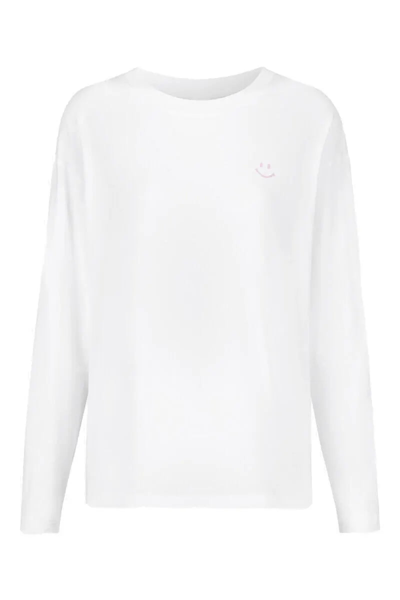 Langarmshirt aus Baumwolle