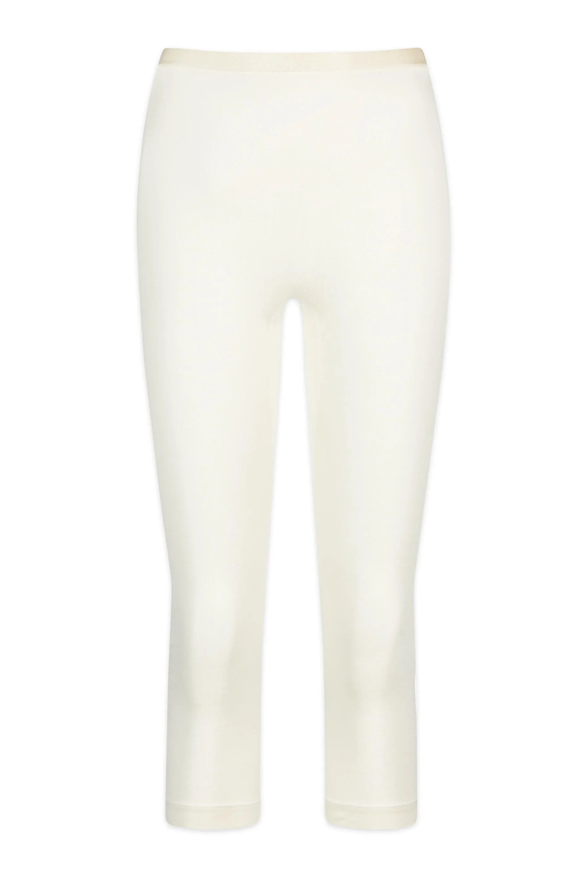 Leggings aus Schurwoll-Seide-Mix